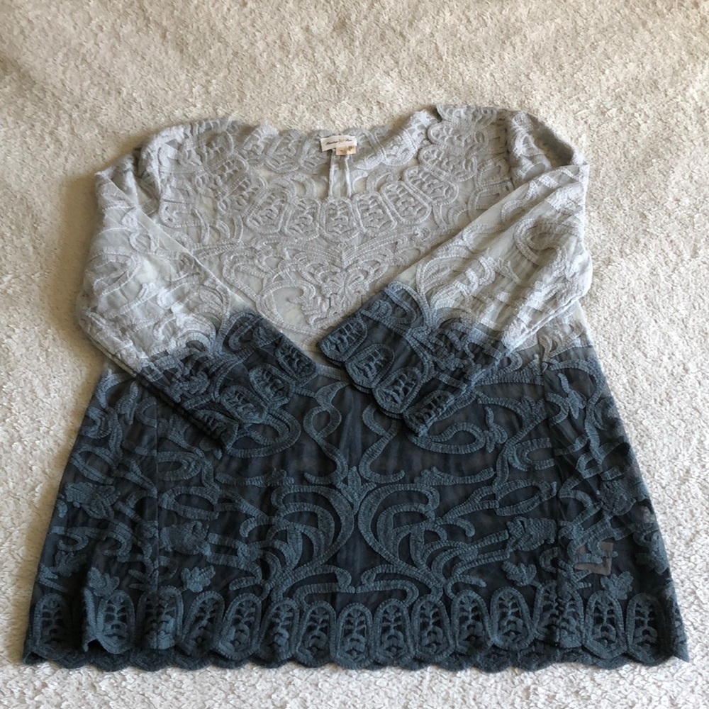 Anthropologie Meadow Rue Lace Top (Medium)